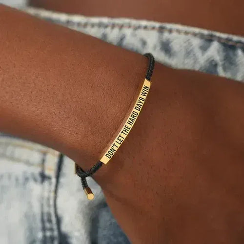 bracelet don't let the hard day win